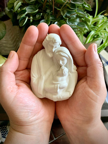 Concrete Holy Family Statue – Nativity Scene of Jesus, Mary & Joseph