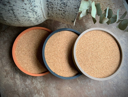 Round Concrete Coasters