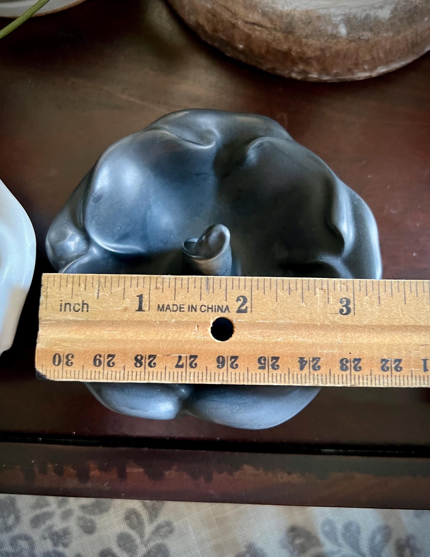 Concrete Flower Ring Dish