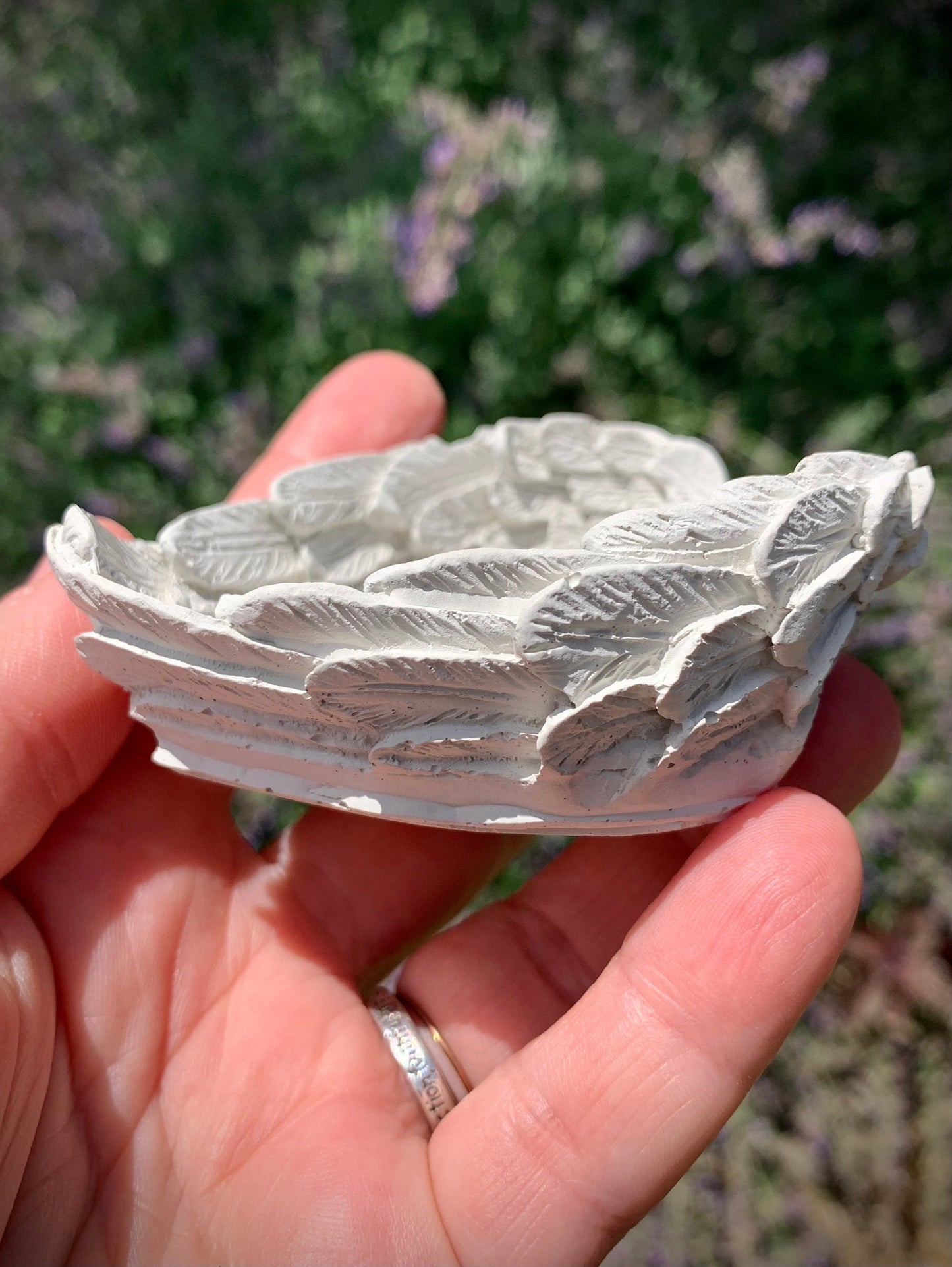 Concrete Angel Wings Dishes