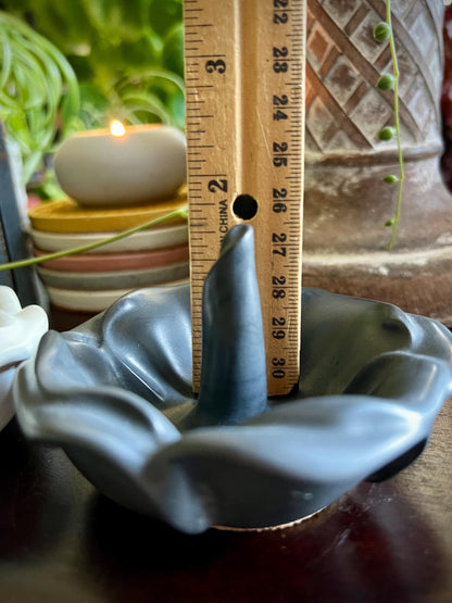 Concrete Flower Ring Dish