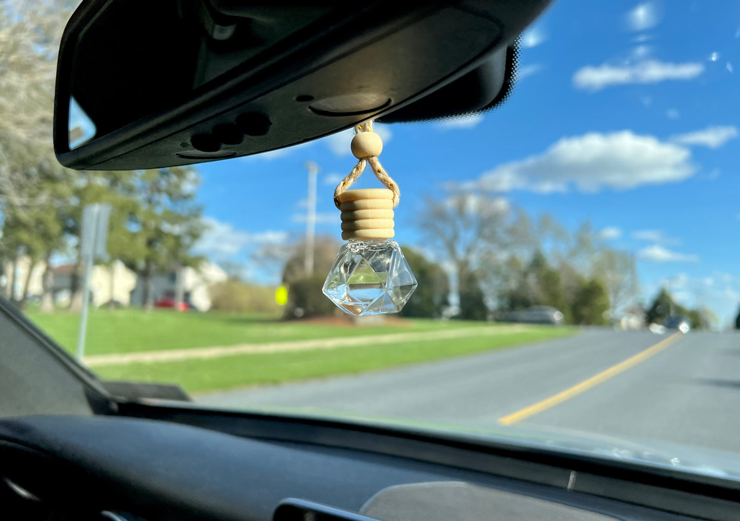 Natural Car Diffuser | Rearview Mirror Hanging Air Freshener