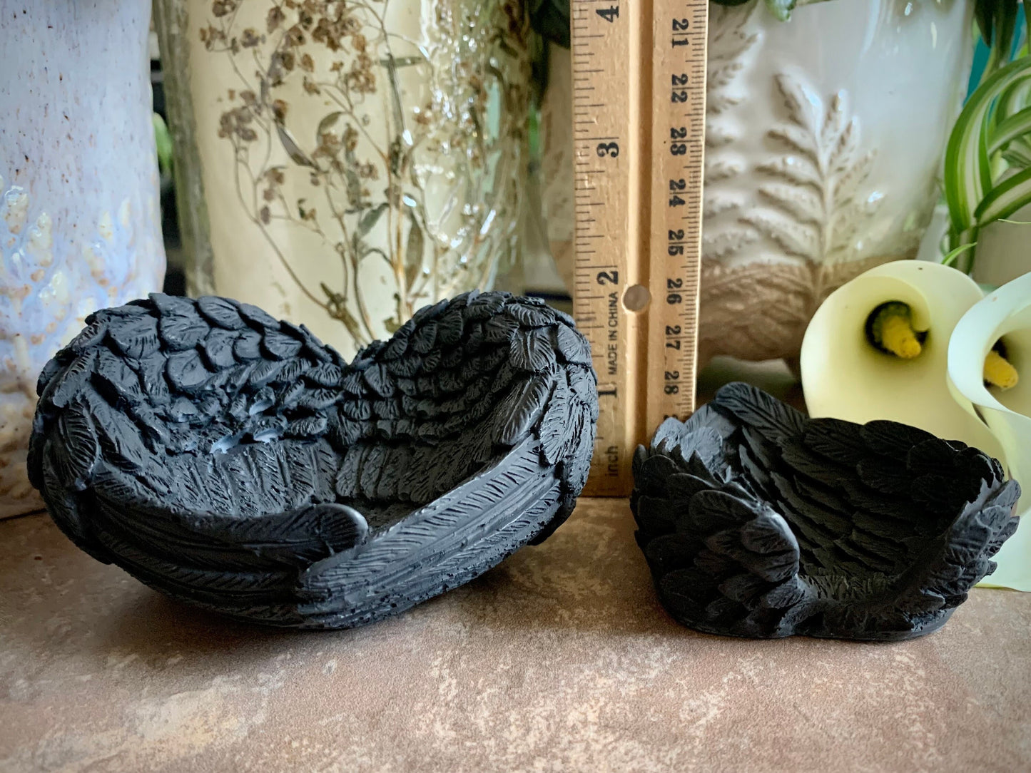 Concrete Angel Wings Dishes