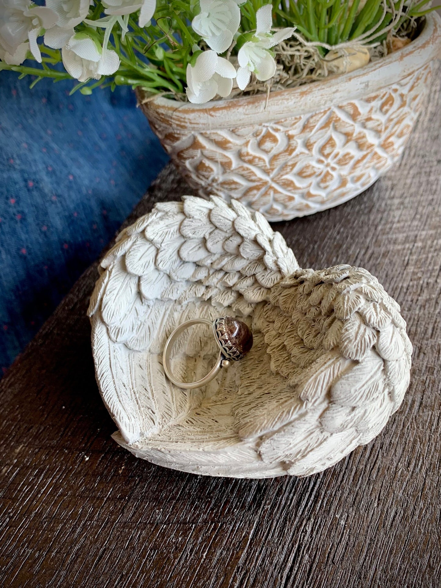 Concrete Angel Wings Dishes