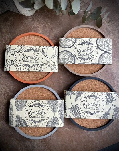 Round Concrete Coasters