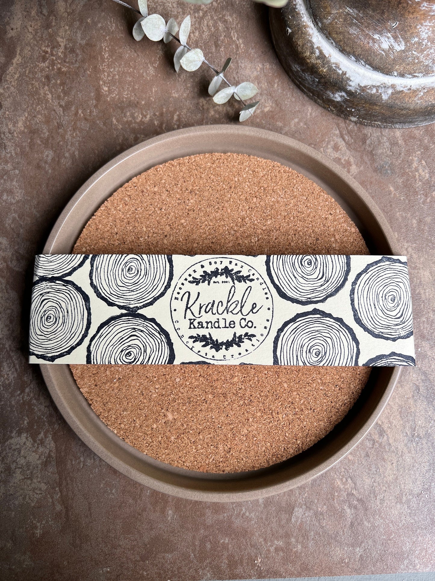 Round Concrete 6 Inch Tray