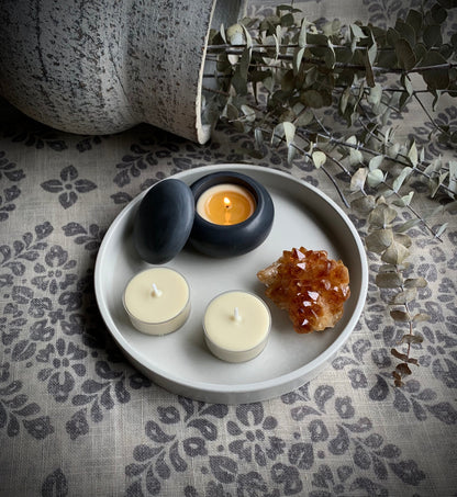 Round Concrete 6 Inch Tray