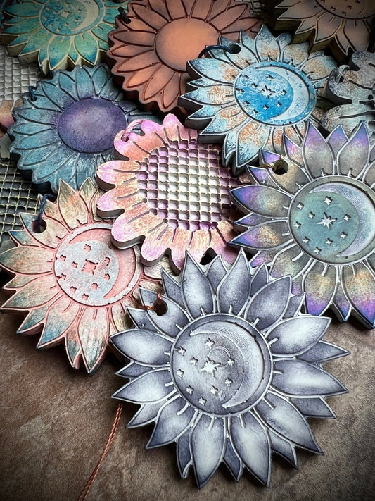 Concrete Flower Ornaments