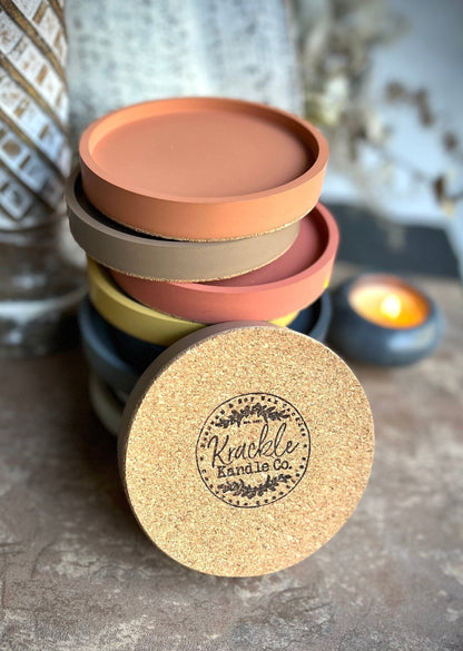 Round Concrete Coasters