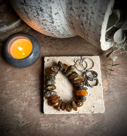 Square Natural Travertine Coasters