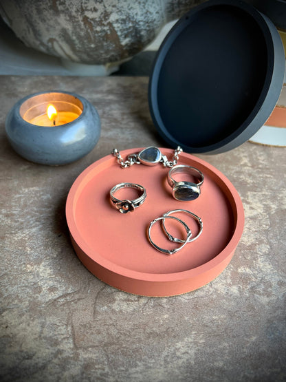 Round Concrete Coasters