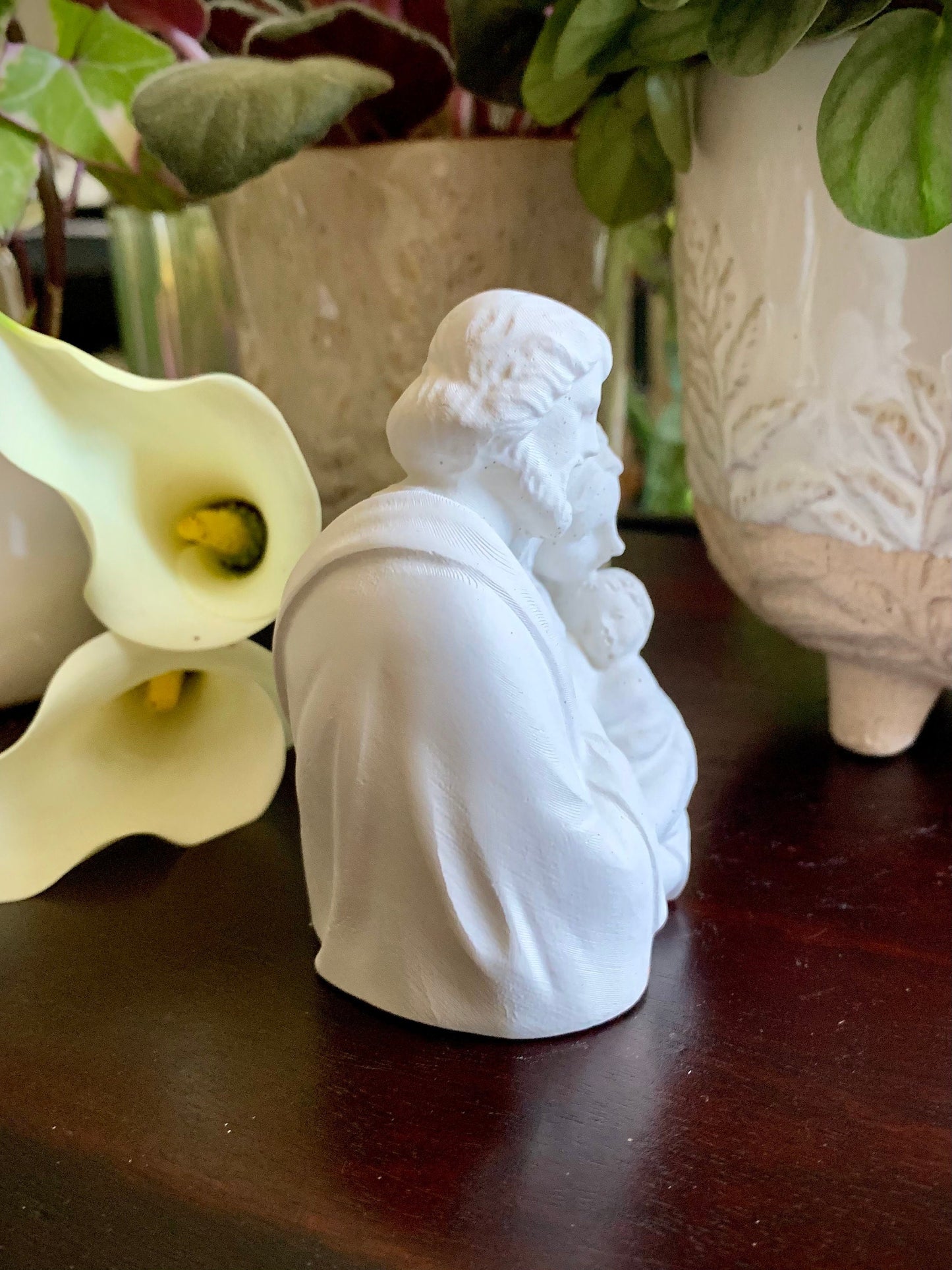 Concrete Holy Family Statue – Nativity Scene of Jesus, Mary & Joseph