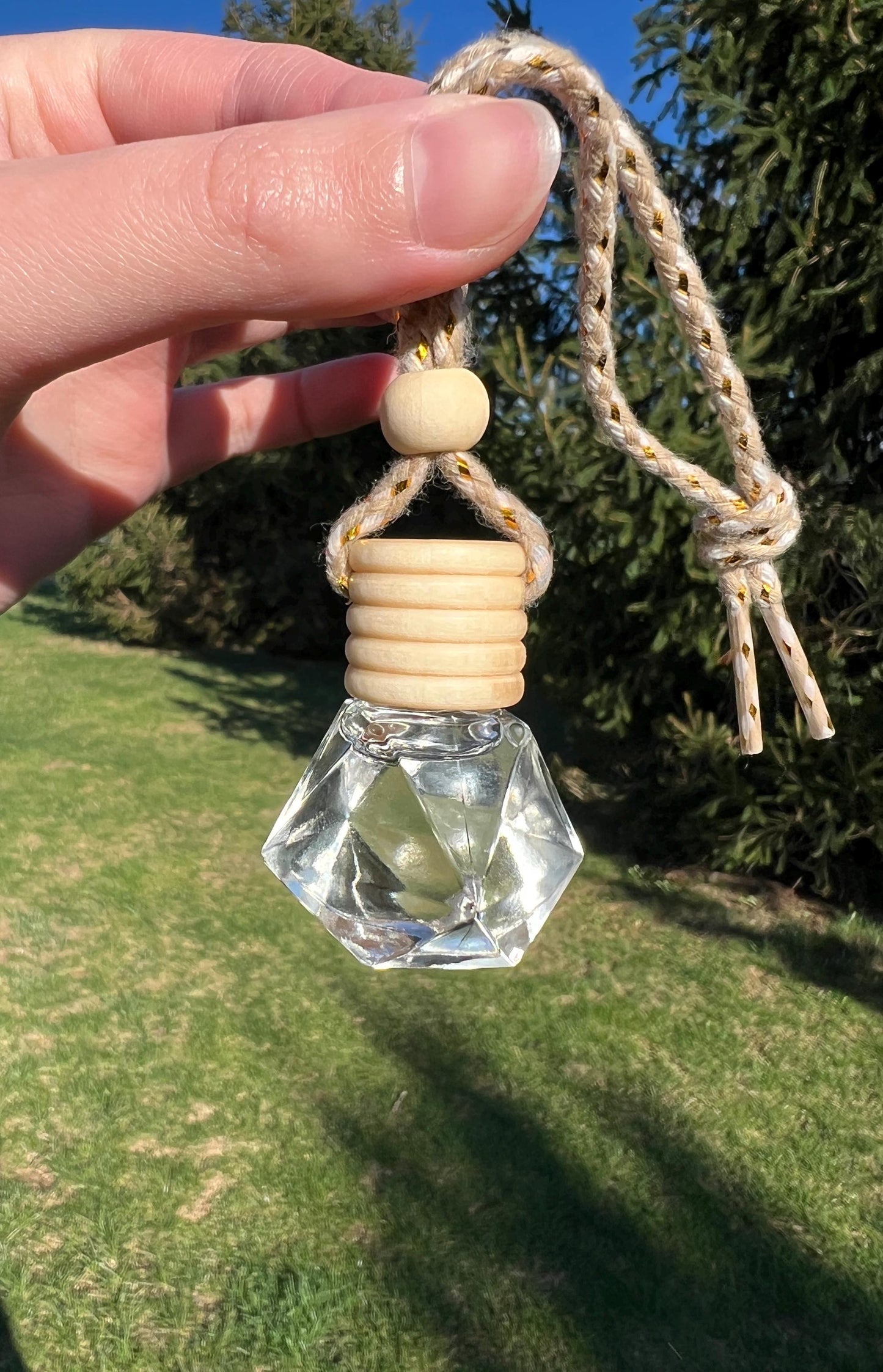 Natural Car Diffuser | Rearview Mirror Hanging Air Freshener